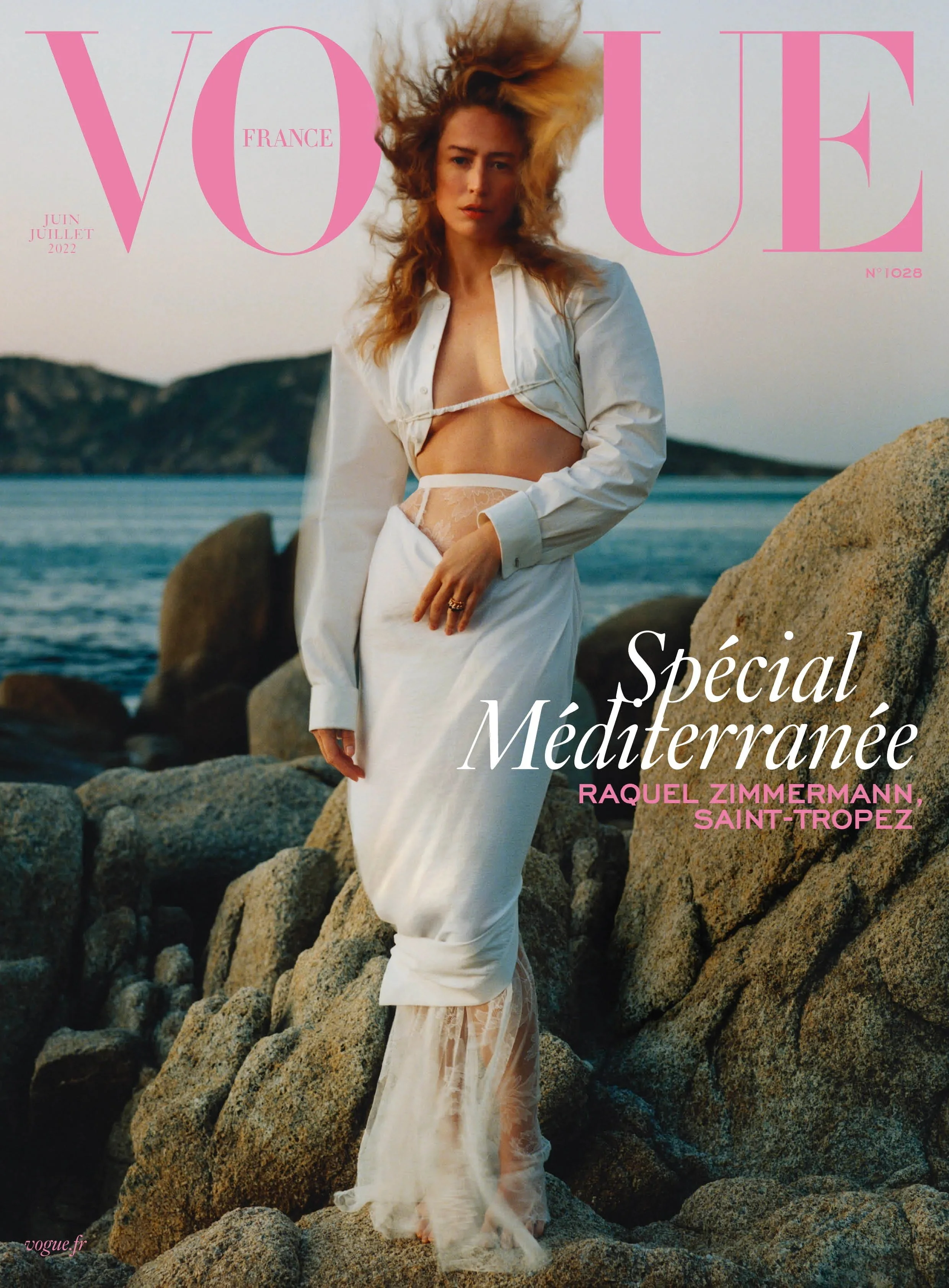 Raquel Zimmermann Is Lensed by Theo De Gueltzl Vogue France June